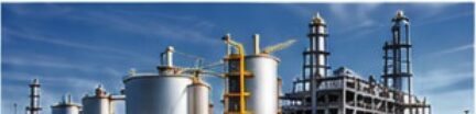 Process industry plant with storage tanks